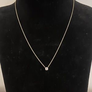 NWT Diamonique 0.35ct Diamond Pendant